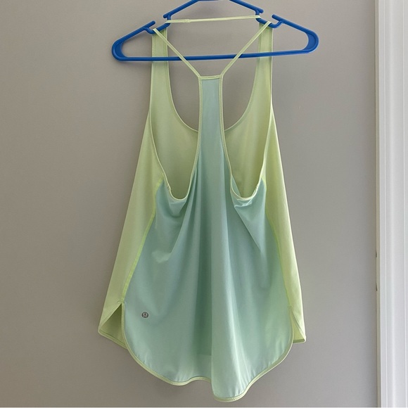 Lululemon Two Tone Racerback Tank *BASICALLY NEW* - Picture 4 of 4
